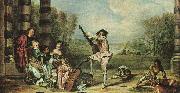The Music Party, Jean-Antoine Watteau